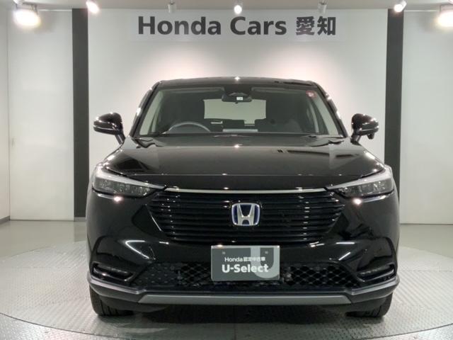 ヴェゼル ｅ：ＨＥＶＸ　ＨｏｎｄａＳＥＮＳＩＮＧ　禁煙１オ‐ナ－最長５年保証　大型ナビ　ＢＴａｕｄｉｏ　ワイヤレス充電　フルセグＤＶＤ　Ｒカメラ　ＥＴＣ２．０　ＬＥＤライト　クル－ズＣＲ　サイドカ－テンＳＲＳ　衝突軽減Ｂ　ＶＳＡ装置　シ－トＨ　記録簿（53枚目）