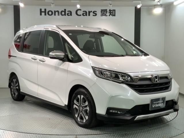 フリード＋ハイブリッド ハイブリッド・クロスター　ＨｏｎｄａＳＥＮＳＩＮＧ　禁煙　新車保証継承　Ｎａｖｉ　ＢＴａｕｄｉｏ　ＵＳＢ接続可能　音録　フルセグＤＶＤ　バックカメラ　ＥＴＣ　ＬＥＤライト　衝突軽減装置　両側ＰＳＤ　シ－トＨ　クル－ズＣＲ　ＶＳＡ装置　スマ－トキ－（50枚目）