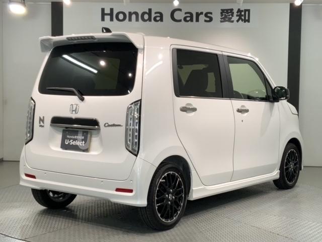 Ｎ－ＷＧＮカスタム Ｌ・ターボ　ＨｏｎｄａＳＥＮＳＩＮＧ　禁煙　新車保証継承　Ｎａｖｉ　ＢＴａｕｄｉｏ　ＵＳＢ接続　ＣＤ録音　フルセグＴＶ　ＤＶＤ　バックカメラ　ＥＴＣ　ＬＥＤライト　パ－キングセンサ－　衝突軽減Ｂ　シ－トヒ－タ－　サイドカ－テンＳＲＳ（50枚目）