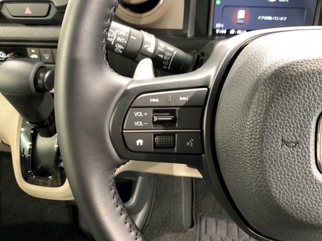 Ｎ－ＢＯＸジョイ ターボ　ＨＳＥＮＳＩＮＧ　２ト－ン　新車保証試乗車　整備記録簿　ＬＥＤヘッド　ＥＴＣ車載器　オートエアコン　バックカメラ　両側電動ドア　パワーウィンドウ　キーフリー　シートヒーター　フルセグ　スマートキー（10枚目）