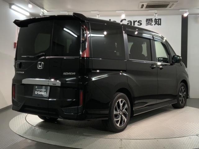 ステップワゴンスパーダ スパーダホンダセンシング　最長５年保証　ワンオ－ナ－　ナビＲカメラ　盗難防止　助手席エアバッグ　ワンオーナ－　Ｗパワスラ　記録簿有　リアオートエアコン　地デジ　ＬＥＤライト　横滑り防止システム　オートエアコン　リアカメラ　禁煙（50枚目）