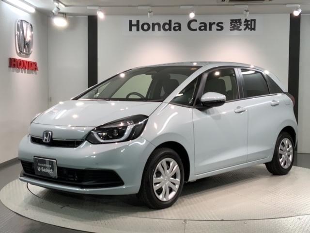 フィット e:HEVホーム HSENSING新車保証試乗車ワンオ-ナ- 前後誤発進抑制機能 助手席エアバッグ 運転席エアバッグ 1オナ 禁煙 LEDライト USB接続 バックカメラ ABS サイドエアバッグ フルセグTV 記録簿(46枚目)