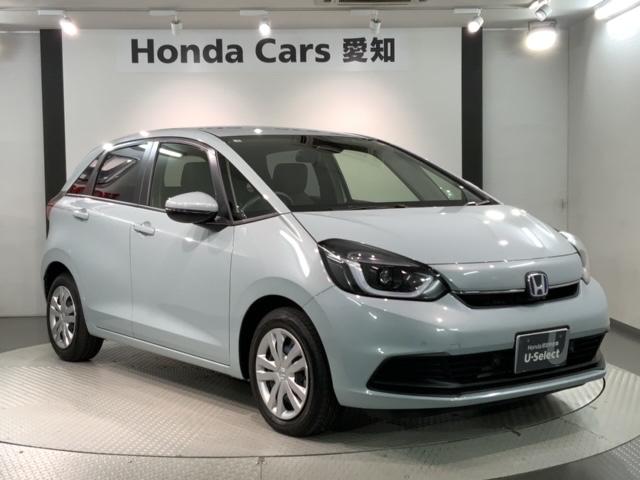 フィット e:HEVホーム HSENSING新車保証試乗車ワンオ-ナ- 前後誤発進抑制機能 助手席エアバッグ 運転席エアバッグ 1オナ 禁煙 LEDライト USB接続 バックカメラ ABS サイドエアバッグ フルセグTV 記録簿(52枚目)