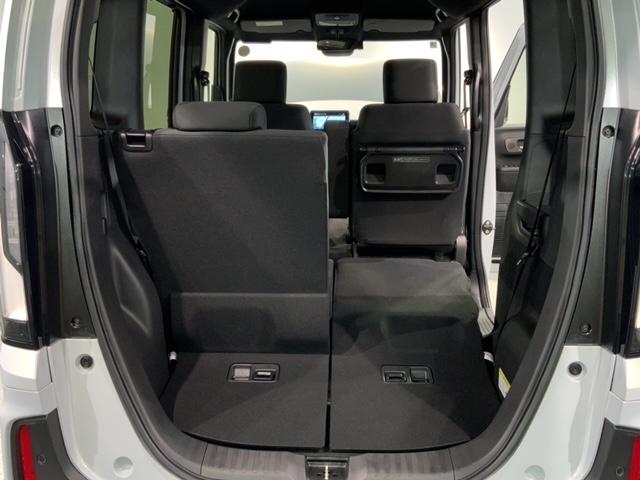 Ｎ－ＢＯＸカスタム ベースグレード　ＨＳＥＮＳＩＮＧ新車保証試乗車ワンオ－ナ－　Ｗ電動ドア　ＵＳＢ接続　ＣＭＢＳ　禁煙　１オーナー　ベンチシート　オートエアコン　スマートキ　フルフラット　ＬＥＤ　盗難防止装置　クルコン　ＥＴＣ　ＥＳＣ（38枚目）