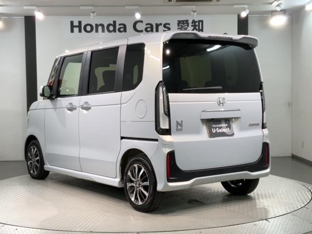 Ｎ－ＢＯＸカスタム ベースグレード　ＨＳＥＮＳＩＮＧ新車保証試乗車ワンオ－ナ－　Ｗ電動ドア　ＵＳＢ接続　ＣＭＢＳ　禁煙　１オーナー　ベンチシート　オートエアコン　スマートキ　フルフラット　ＬＥＤ　盗難防止装置　クルコン　ＥＴＣ　ＥＳＣ（48枚目）