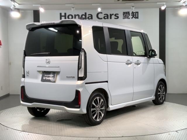 Ｎ－ＢＯＸカスタム ベースグレード　ＨＳＥＮＳＩＮＧ新車保証試乗車ワンオ－ナ－　Ｗ電動ドア　ＵＳＢ接続　ＣＭＢＳ　禁煙　１オーナー　ベンチシート　オートエアコン　スマートキ　フルフラット　ＬＥＤ　盗難防止装置　クルコン　ＥＴＣ　ＥＳＣ（50枚目）