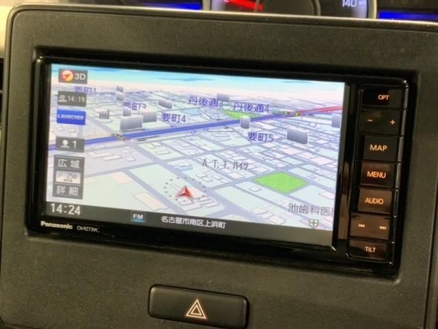 ワゴンＲ ハイブリッドＦＸ　最長５年保証　ナビＴＶ　Ｒカメラ　マルチビュ－　ＢＴオ－ディオＤＶＤ　シ－トヒ－タ－　衝突軽減Ｂ　ＥＴＣ　ＬＥＤライト　横滑り防止　アルミ　スマ－トキ－　スペアキー　盗難防止装置　ドアバイザ－　ＡＡＣ（3枚目）