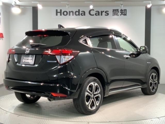 ヴェゼル ハイブリッドZ・ホンダセンシング 1年保証 ワンオ-ナ- ナビVXM-185VFEi TV Rカメラ CD録音 BTオ-ディオ DVD ドラレコ ETC LEDライト VSA シ-トヒ-タ- アルミ スマ-トキ- スペアキー AAC(50枚目)