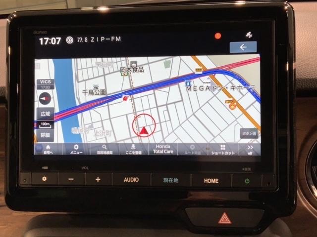 ギャザズナビ搭載です。知らない道も安心ですね！