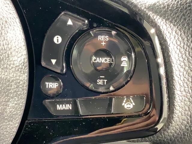 クルーズコントロールを装備しています。高速道路などで一定の速度で走ってくれるので運転が楽ですよ！速度を設定できますので、スピードの出しすぎにも注意できます。