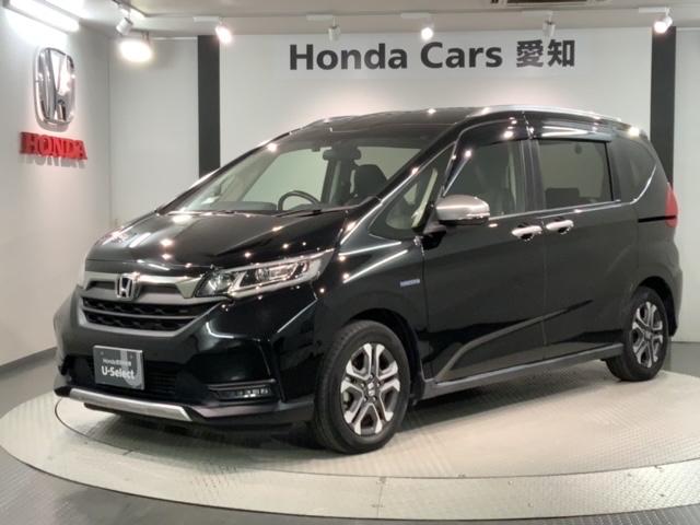 フリード＋ハイブリッド ハイブリッド・クロスターホンダセンシング　最長５年保証　ワンオ－ナ－　ナビＶＸＭ－２２７ＶＦＮｉ　ＴＶ　Ｒカメラ　ＣＤ録音　ＢＴオ－ディオ　ＤＶＤ　ドラレコ　ＥＴＣ　ＬＥＤライト　両側電動ドア　ＶＳＡ　アルミ　スマ－トキ－　スペアキー　ＡＡＣ（46枚目）
