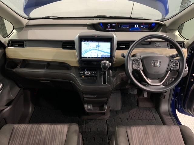 フリード Ｇ・ホンダセンシング　最長５年保証　ワンオ－ナ－　ナビＶＸＭ－１９７ＶＦＮｉ　ＴＶ　Ｒカメラ　ＣＤ録音　ＢＴオ－ディオ　ＤＶＤ　ＥＴＣ　ＬＥＤライト　両側電動ドア　ＶＳＡクルコン　スマ－トキ－　盗難防止装置　整備記録簿（9枚目）