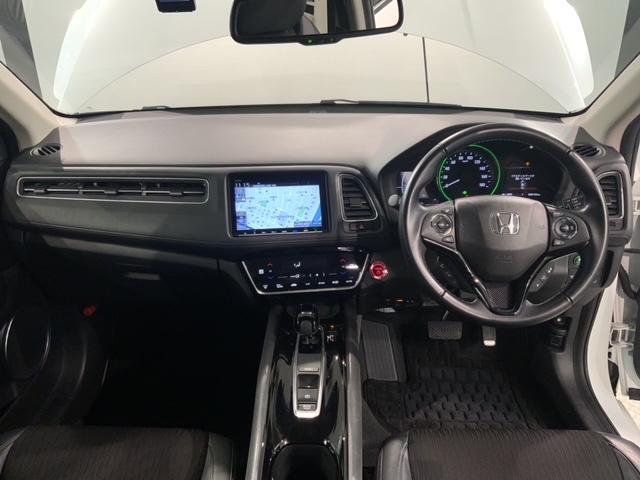 ヴェゼル ハイブリッドＺ・ホンダセンシング　最長５年保証　ナビＶＸＭ－１９７ＶＦＥｉ　ＴＶ　Ｒカメラ　ＣＤ録音　ＢＴオ－ディオ　ＤＶＤ　ＥＴＣ　ＬＥＤライト　ＶＳＡ　シ－トヒ－タ－　アルミ　スマ－トキ－　スペアキー　盗難防止装置　整備記録簿（9枚目）