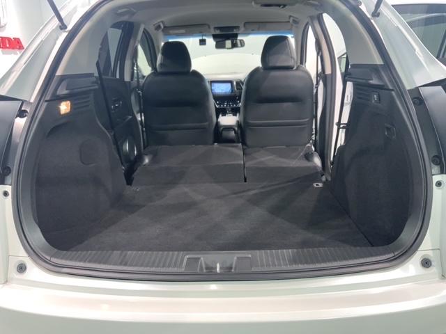 ヴェゼル ハイブリッドＺ・ホンダセンシング　最長５年保証　ナビＶＸＭ－１９７ＶＦＥｉ　ＴＶ　Ｒカメラ　ＣＤ録音　ＢＴオ－ディオ　ＤＶＤ　ＥＴＣ　ＬＥＤライト　ＶＳＡ　シ－トヒ－タ－　アルミ　スマ－トキ－　スペアキー　盗難防止装置　整備記録簿（19枚目）