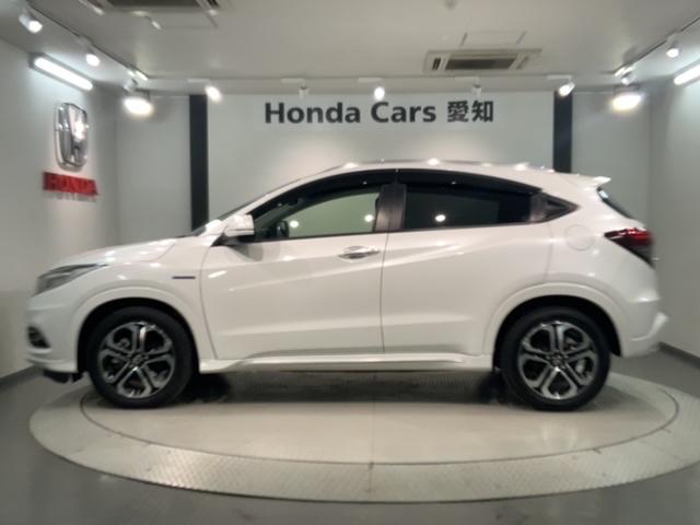 ヴェゼル ハイブリッドＺ・ホンダセンシング　最長５年保証　ナビＶＸＭ－１９７ＶＦＥｉ　ＴＶ　Ｒカメラ　ＣＤ録音　ＢＴオ－ディオ　ＤＶＤ　ＥＴＣ　ＬＥＤライト　ＶＳＡ　シ－トヒ－タ－　アルミ　スマ－トキ－　スペアキー　盗難防止装置　整備記録簿（47枚目）