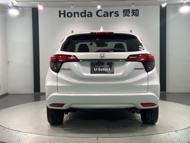 ヴェゼル ハイブリッドＺ・ホンダセンシング　最長５年保証　ナビＶＸＭ－１９７ＶＦＥｉ　ＴＶ　Ｒカメラ　ＣＤ録音　ＢＴオ－ディオ　ＤＶＤ　ＥＴＣ　ＬＥＤライト　ＶＳＡ　シ－トヒ－タ－　アルミ　スマ－トキ－　スペアキー　盗難防止装置　整備記録簿（49枚目）