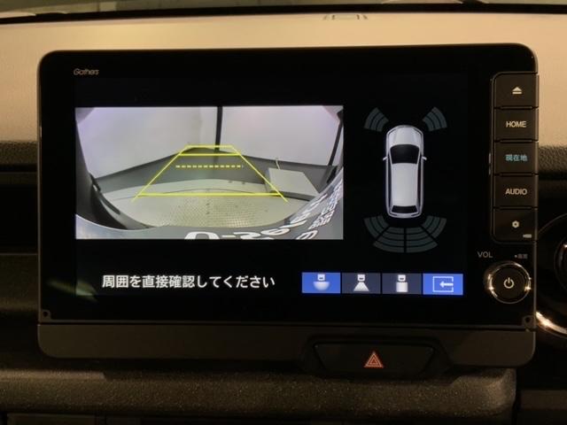 N-BOXカスタム ベースグレード H SENSING 新車保証 試乗車 ワンオーナー ナビLXU-242NBi TV Rカメラ CD録音 BTオ-ディオ DVD シートヒーター ETC LEDライト VSA クルコン アルミ AAC(7枚目)