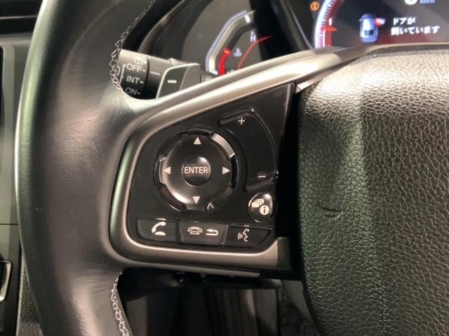 シビック ハッチバック　Ｈ　ＳＥＮＳＩＮＧ　最長５年保証　ワンオ－ナ－　ナビＶＸＭ－１９５ＶＦｉ　ＴＶ　Ｒカメラ　ＣＤ録音　ＢＴオ－ディオ　ＤＶＤ　ドラレコ　ＥＴＣ　ＬＥＤライト　ＶＳＡ　シ－トヒ－タ－　クルコン　アルミ（10枚目）