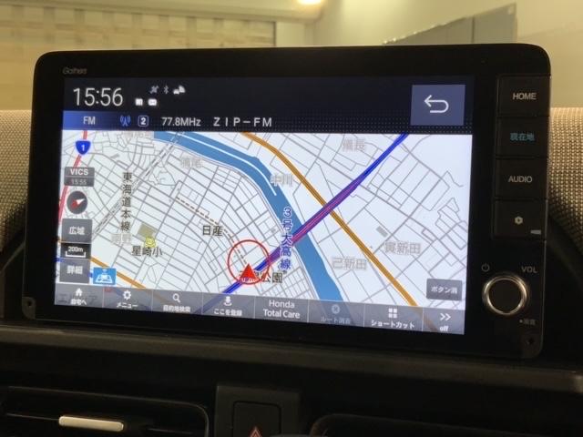 フリード ｅ：ＨＥＶエアー　Ｈ　ＳＥＮＳＩＮＧ　最長５年保証　ワンオ－ナ－　ナビＬＸＭ－２４２ＺＦＮｉ　ＴＶ　Ｒカメラ　ＢＴオ－ディオ　ＥＴＣ　ＬＥＤライト　両側電動ドア　ＶＳＡ　クルコン　スマ－トキ－　スペアキ－　盗難防止装置（5枚目）