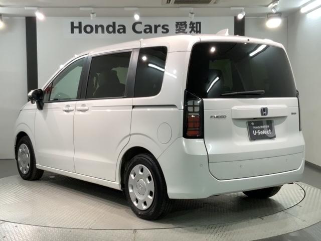 フリード ｅ：ＨＥＶエアー　Ｈ　ＳＥＮＳＩＮＧ　最長５年保証　ワンオ－ナ－　ナビＬＸＭ－２４２ＺＦＮｉ　ＴＶ　Ｒカメラ　ＢＴオ－ディオ　ＥＴＣ　ＬＥＤライト　両側電動ドア　ＶＳＡ　クルコン　スマ－トキ－　スペアキ－　盗難防止装置（48枚目）