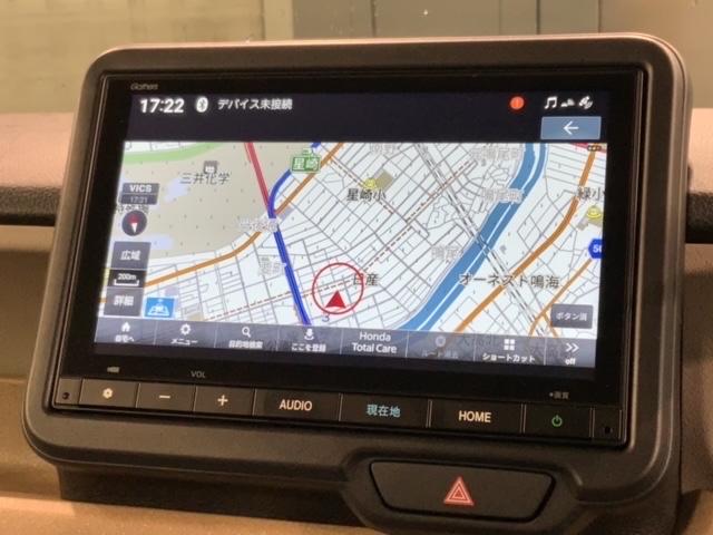 N-BOX ベースグレード H SENSING 新車保証 試乗車 ワンオーナー ナビVXM-245ZFEi TV Rカメラ BTオ-ディオ シ-トヒ-タ- ETC LEDライト VSA クルコン スマ-トキ- スペアキ- AAC(6枚目)