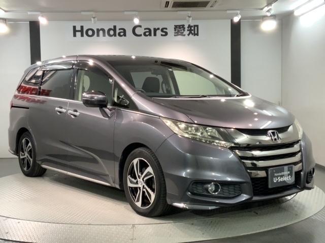 オデッセイ アブソルート・Xホンダセンシング 1年保証 ナビVXM-165VFi TV Rカメラ CD録音 BTオ-ディオ DVD ETC LEDライト 両側電動ドア VSA クルコン アルミ スマ-トキ- スペアキ- 盗難防止装置 整備記録簿(52枚目)