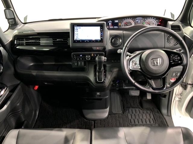 N-BOXカスタム Lターボ H SENSING 最長5年保証 ワンオーナー ナビVXM-214VFi TV Rカメラ CD録音 BTオ-ディオ DVD シ-トヒ-タ- ETC LEDライト 両側電動ドア VSA クルコン AAC(8枚目)