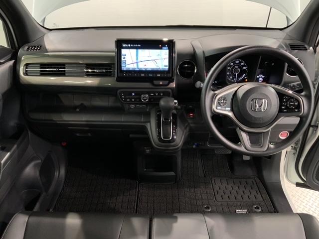 N-WGNカスタム L H SENSING 新車保証 試乗車 ワンオ-ナ- ナビVXM-245ZFEi TV Rカメラ BTオ-ディオ シ-トヒ-タ- ETC LEDライト VSA アルミ スマ-トキ- スペアキーAAC(9枚目)