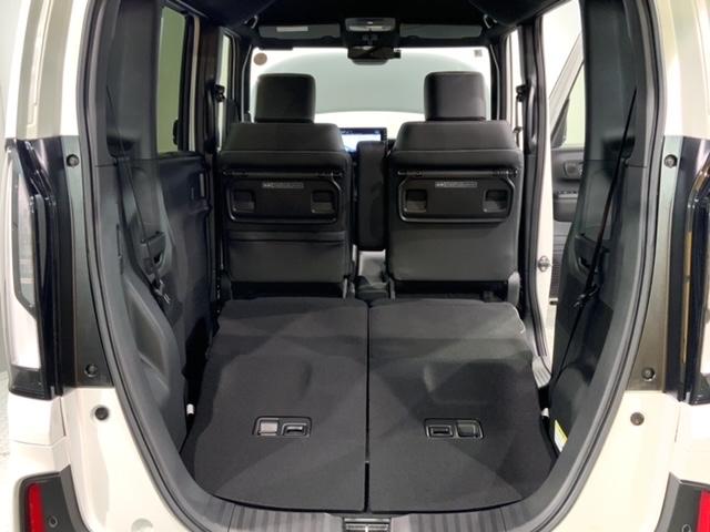 N-BOXカスタム コーディネートスタイル H SENSING 2ト-ン 新車保証 試乗車 ワンオーナー ナビLXU-242NBi TV Rカメラ CD録音 BTオ-ディオ DVD シートヒーター ETC LEDライト VSA 両側電動ドア(19枚目)