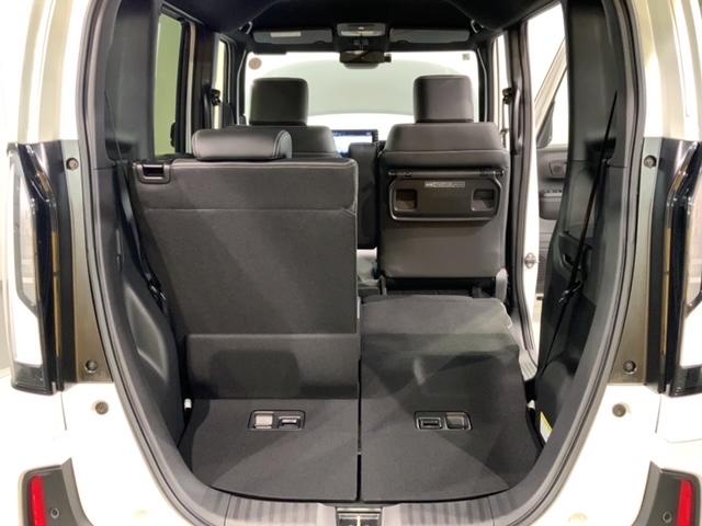 N-BOXカスタム コーディネートスタイル H SENSING 2ト-ン 新車保証 試乗車 ワンオーナー ナビLXU-242NBi TV Rカメラ CD録音 BTオ-ディオ DVD シートヒーター ETC LEDライト VSA 両側電動ドア(38枚目)