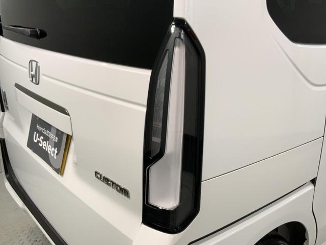 N-BOXカスタム コーディネートスタイル H SENSING 2ト-ン 新車保証 試乗車 ワンオーナー ナビLXU-242NBi TV Rカメラ CD録音 BTオ-ディオ DVD シートヒーター ETC LEDライト VSA 両側電動ドア(45枚目)