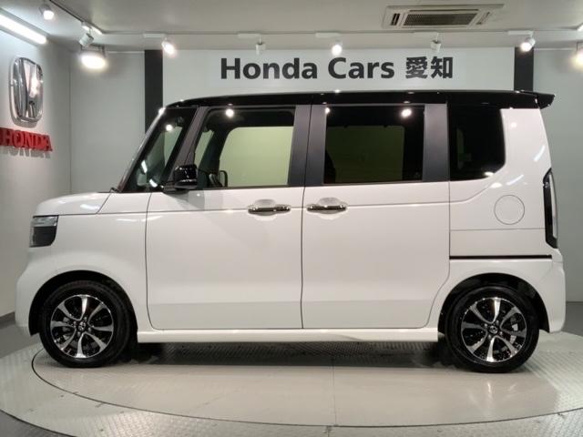 N-BOXカスタム コーディネートスタイル H SENSING 2ト-ン 新車保証 試乗車 ワンオーナー ナビLXU-242NBi TV Rカメラ CD録音 BTオ-ディオ DVD シートヒーター ETC LEDライト VSA 両側電動ドア(47枚目)