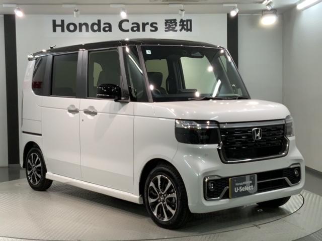 N-BOXカスタム コーディネートスタイル H SENSING 2ト-ン 新車保証 試乗車 ワンオーナー ナビLXU-242NBi TV Rカメラ CD録音 BTオ-ディオ DVD シートヒーター ETC LEDライト VSA 両側電動ドア(52枚目)