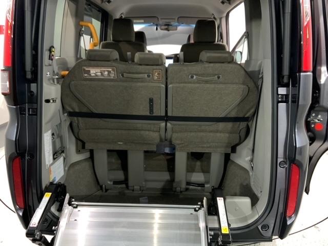 ステップワゴン Gホンダセンシング車いす仕様車3列目乗車タイプ 福祉車両 最長5年保証 ワンオ-ナ- ナビVXU-217SWI TV Rカメラ CD録音 BTオーディオ DVD ドラレコ ETC LEDライト フォグライト VSA 両側電動ドア クルコン アルミ(35枚目)