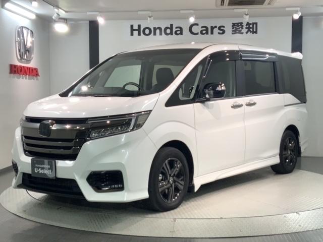 ステップワゴンスパーダ ｅ：ＨＥＶスパーダＧ・ＥＸホンダセンシング　最長５年保証　ワンオ－ナ－　ナビＶＸＵ－２１７ＳＷｉ　ＴＶ　Ｒカメラ　ＣＤ録音　ＢＴオ－ディオ　ＤＶＤ　Ｒモニタ－　ＥＴＣ　ＬＥＤライト　両側電動ドア　ＶＳＡ　シ－トヒ－タ－　クルコン　アルミ　ＡＡＣ（46枚目）