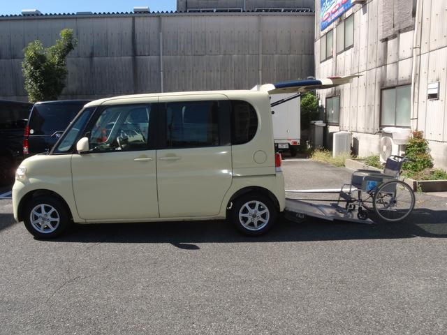 タント 　６６０フレンドシップスローパー　リヤシート付　純正ワンセグＳＤナビ　キーレス　社外１４インチアルミ（2枚目）