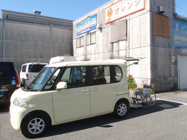 タント 　６６０フレンドシップスローパー　リヤシート付　純正ワンセグＳＤナビ　キーレス　社外１４インチアルミ（4枚目）