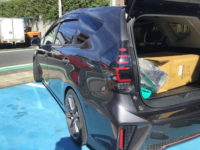 プリウスアルファ Ｓ　Ｇ’ｓ仕様コンプリ―トカー　車高調　前後ドラレコ　ワンオーナー　Ｂｌｕｅｔｏｏｔｈ　フルセグＴＶ　ＥＴＣ　クルーズコントロール　（ノーマルテールレンズ・リアーワイパー有り）（13枚目）