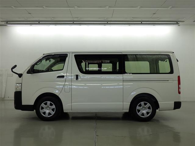 ハイエースバン ロングDX 衝突被害軽減システム メモリーナビ フルセグ バックカメラ ETC ドラレコ CD ミュージックプレイヤー接続可 DVD再生 LEDヘッドランプ 乗車定員6人 キーレス(3枚目)