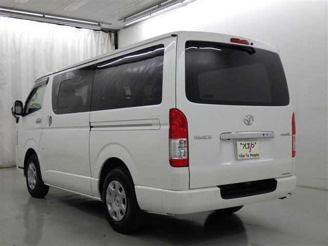 ハイエースバン ロングスーパーＧＬ　衝突被害軽減システム　メモリーナビ　フルセグ　バックカメラ　ＥＴＣ　ドラレコ　ＣＤ　ミュージックプレイヤー接続可　ＤＶＤ再生　ＬＥＤヘッドランプ　スマートキー　キーレス　ディーゼル（6枚目）