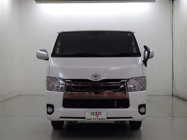 ハイエースバン スーパーGL ダークプライムII 衝突被害軽減システム メモリーナビ フルセグ バックカメラ ETC ドラレコ CD ミュージックプレイヤー接続可 DVD再生 LEDヘッドランプ スマートキー キーレス(4枚目)