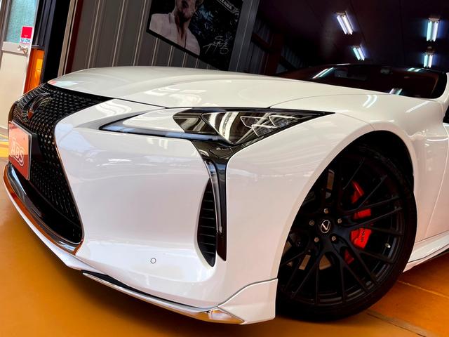 ＬＣ ＬＣ５００　Ｌパッケージ　新オレンジインテリア・モデリスタエアロ・ＴＲＤ２１インチアルミ・オレンジキャリパー・タイヤ溝８分（2枚目）