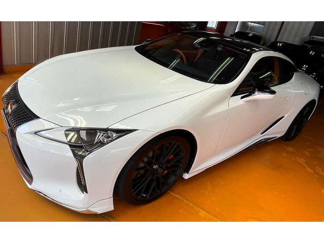 ＬＣ５００　Ｌパッケージ　新オレンジインテリア・モデリスタエアロ・ＴＲＤ２１インチアルミ・オレンジキャリパー・タイヤ溝８分(4枚目)