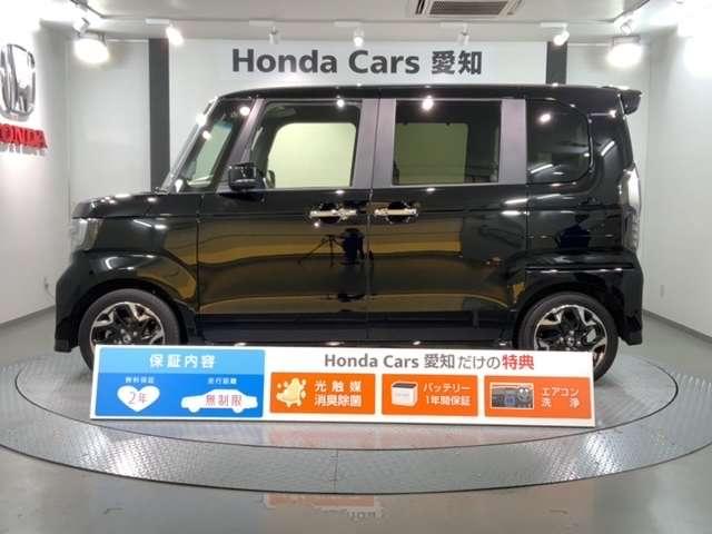 ホンダ n boxカスタム g lターボホンダセンシング ナビvxm 184vfi bluetooth usb dvd フルセグtv honda cars 愛知 u select天白 中古車なら グーネット中古車