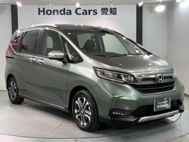 ハイブリッド・クロスター　ＨｏｎｄａＳＥＮＳＩＮＧ新車保証試乗禁煙車　シ－トヒ－タ－　ＶＳＡ　ＬＥＤライト　Ｒカメラ　ＤＶＤ　スマートキー　フルセグＴＶ　クルーズコントロール　ＥＴＣ　カーテンエアバック　オートエアコン　ＡＢＳ(52枚目)