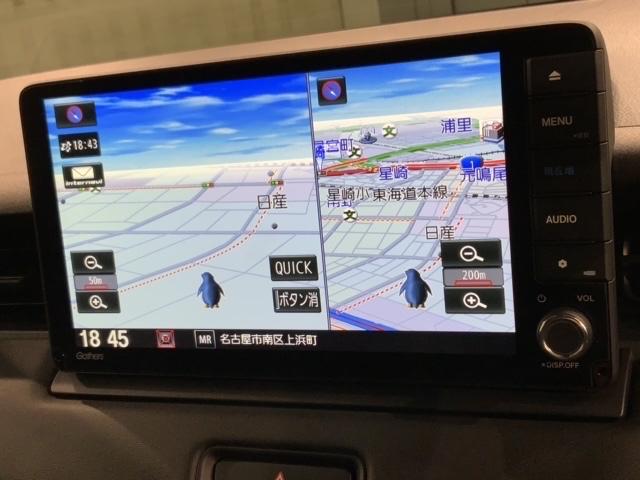 ギャザズナビ搭載です。知らない道も安心ですね！