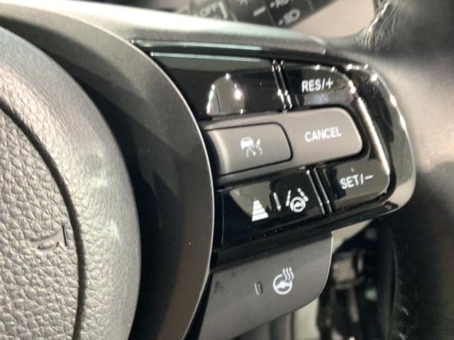 クルーズコントロールを装備しています。高速道路などで一定の速度で走ってくれるので運転が楽ですよ！速度を設定できますので、スピードの出しすぎにも注意できます。