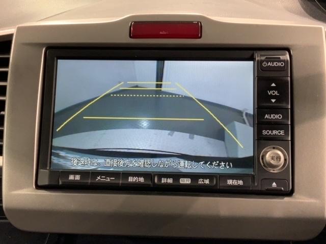 フリードハイブリッド ジャストセレクション　１年保証　純正ナビ　ＴＶ　Ｒカメラ　ボ　ＤＶＤ　ＥＴＣ　ＨＩＤ　両側電動ドア　ＶＳＡ　クルコン　アルミ　スマ－トキ－　盗難防止装置　ＡＡＣ　スペアキ－　ドアバイザ－　ナビテレビ　ＰＳ（5枚目）