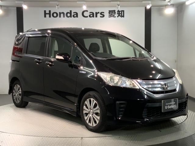 フリードハイブリッド ジャストセレクション　１年保証　純正ナビ　ＴＶ　Ｒカメラ　ボ　ＤＶＤ　ＥＴＣ　ＨＩＤ　両側電動ドア　ＶＳＡ　クルコン　アルミ　スマ－トキ－　盗難防止装置　ＡＡＣ　スペアキ－　ドアバイザ－　ナビテレビ　ＰＳ（52枚目）