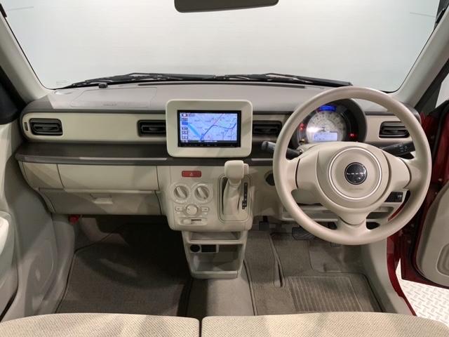 アルトラパン G 1年保証 ワンオ-ナ- ナビ TV CD録音 DVD 衝突軽減B 横滑り防止 スマ-トキ- スペアキ- 盗難防止装置 整備記録簿 ベンチシ-ト ドアバイザ- Wエアバッグ エアコン イモビライザー(6枚目)